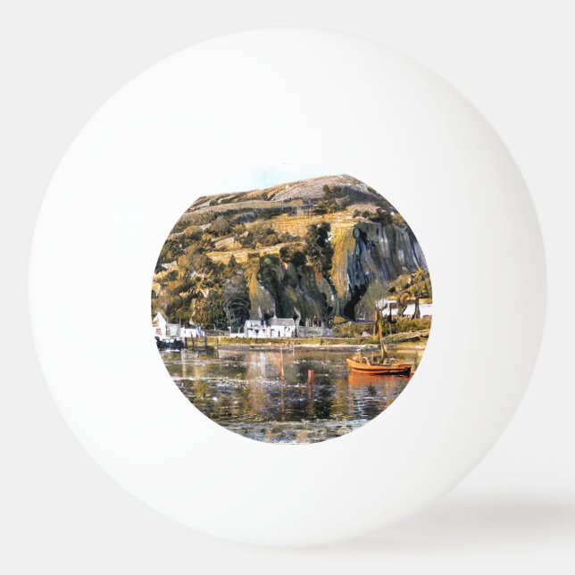 BARMOUTH WALES PING PONG BALL (Front)