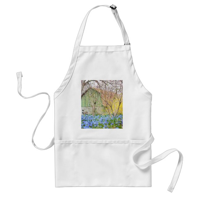 Barn  Adult Apron (Front)