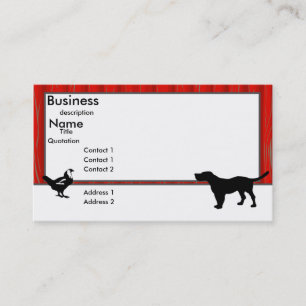 Barn Animals Business Card