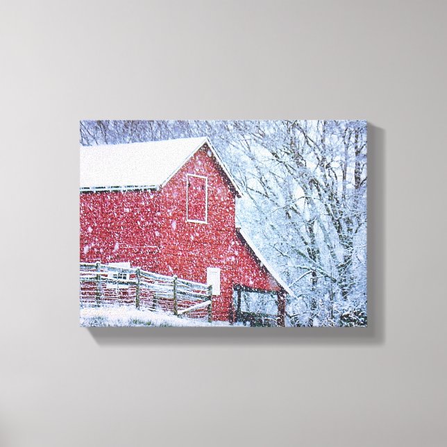 Barn Bluster (12.47" x 9" x ..75") Canvas Print (Front)