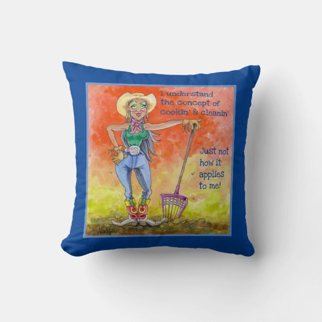 Barn Chick Pillow (Front)