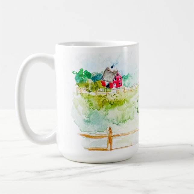Barn Coffee Mug (Left)