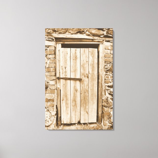 BARN DOOR CANVAS PRINT (Front)