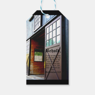 Barn Door Perspective, Revelation 3:8 Gift Tags