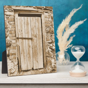 BARN DOOR PLAQUE