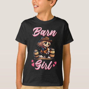 Barn Girl I Equestrian Pony Horse Fan T-Shirt
