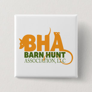 Barn Hunt Association LLC Logo Gear 15 Cm Square Badge