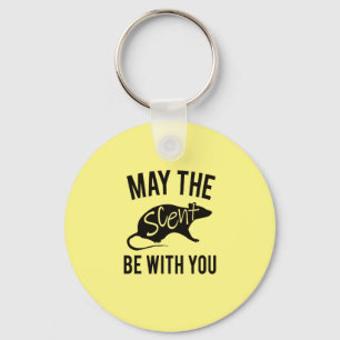 Barn Hunt Rat Scent Keychain