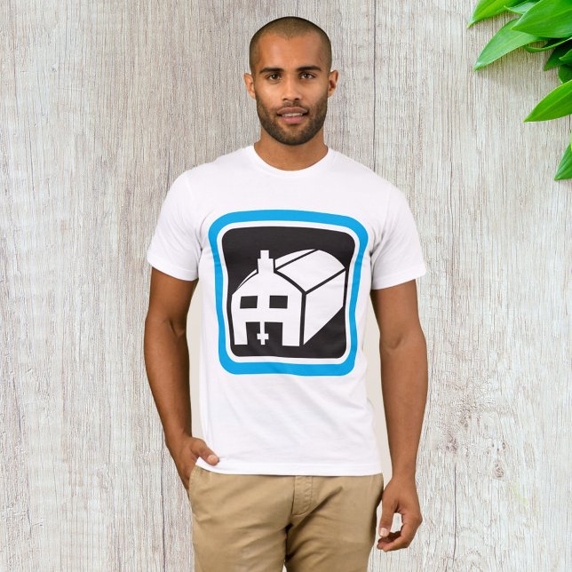 Barn Icon Mens T-Shirt (Creator Uploaded)