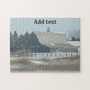 Barn jigsaw puzzle