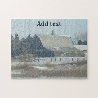 Barn  jigsaw puzzle
