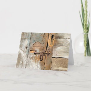 Barn Latch Card
