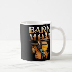 Barn Mum I Equestrian Pony Horse Fan Coffee Mug