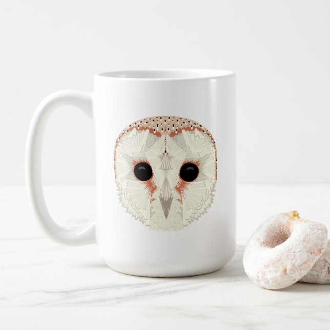 Barn Owl 15oz. Mug (With Donut)