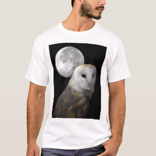 Barn Owl and the Moon shirt
