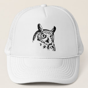 barn owl,cute owl,funny owl,baby owl,snowy owl,owl trucker hat