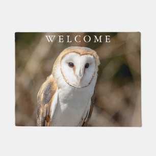 Barn Owl Doormat