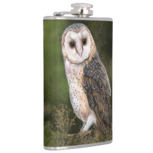 Barn Owl Flask