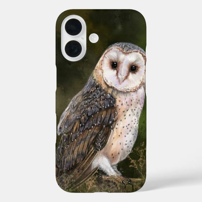 Barn Owl iPhone Case (Back)