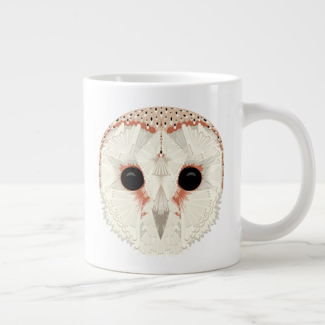 Barn Owl Jumbo Mug (Right)