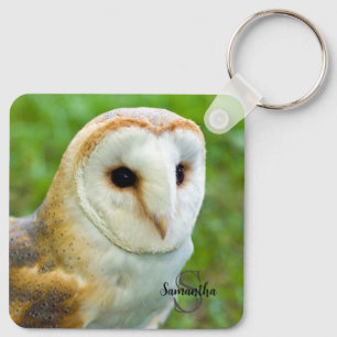 Barn Owl Keyring