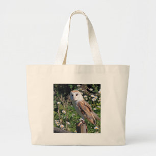 Barn Owl Large Tote Bag
