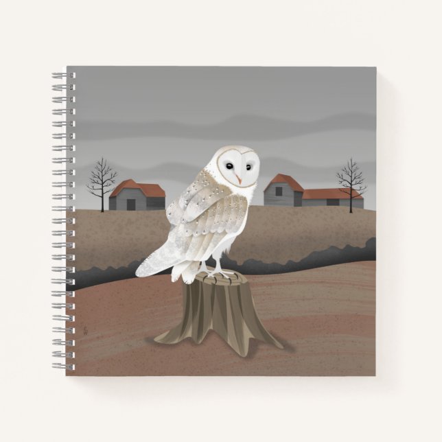 Barn Owl Notebook (Front)