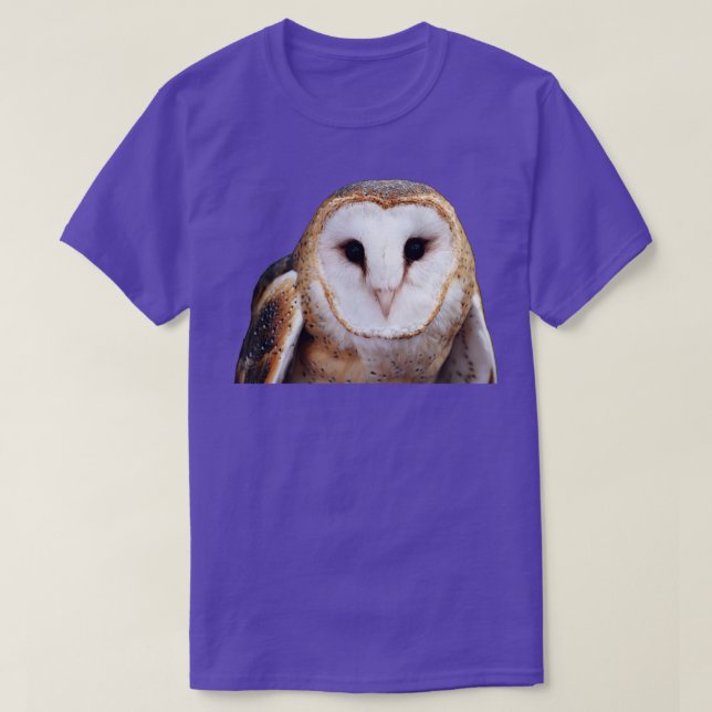 Barn Owl Photo TShirt (Design Front)