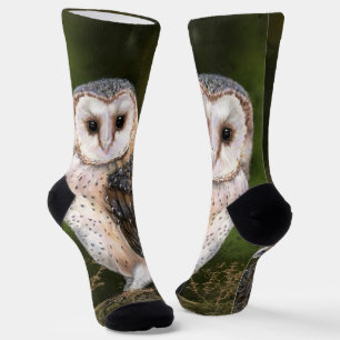 Barn Owl Socks