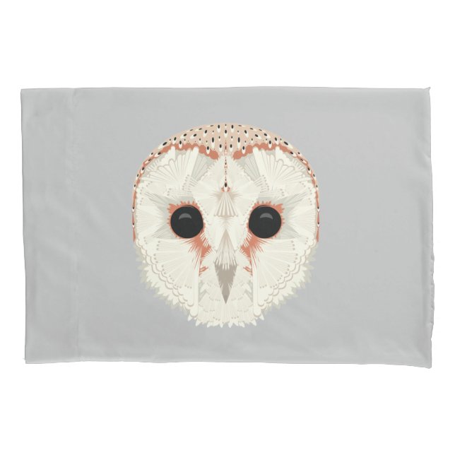Barn Owl Standard Pillowcases (Front-Left)