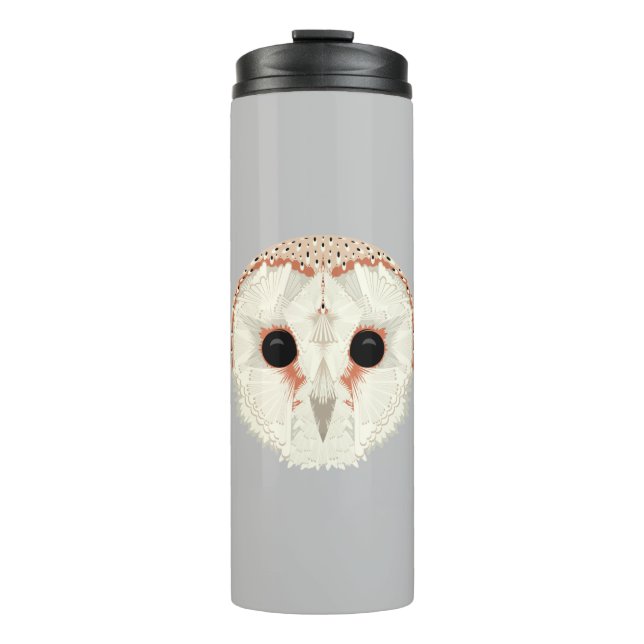 Barn Owl Thermal Travel Tumbler (Front)