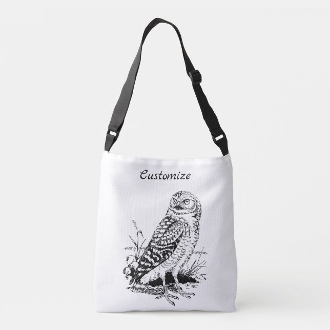 Barn Owl Thunder_Cove Crossbody Bag (Back)