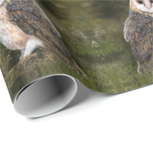 Barn Owl Wrapping Paper