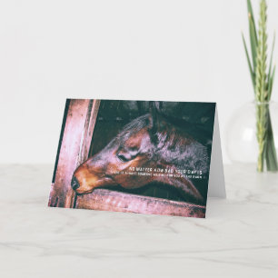 BARN PLAY Greeting Card