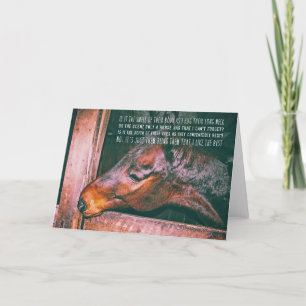 BARN PLAY Greeting Card