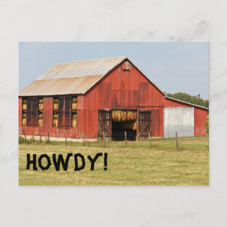 Barn Postcard