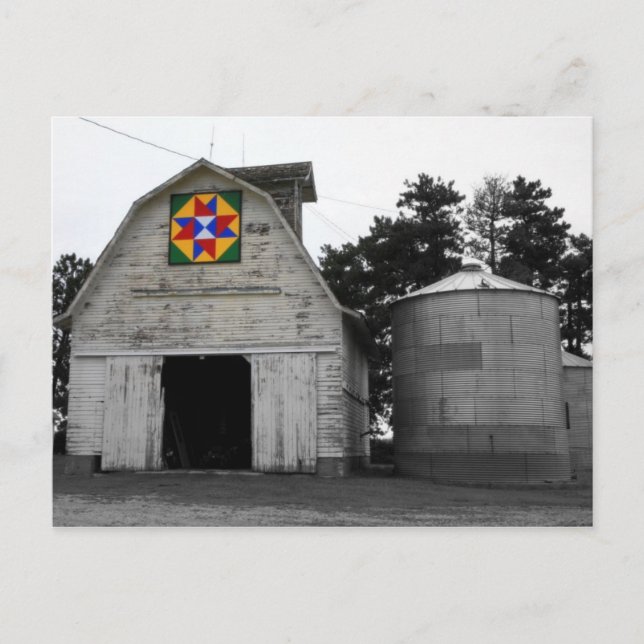 Barn Quilt Postcard (Front)
