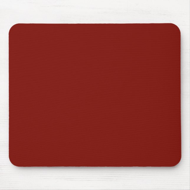 Barn Red (solid color)  Mouse Mat (Front)
