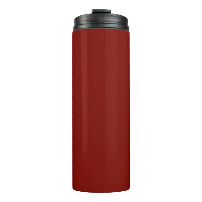 Barn Red (solid colour)  Thermal Tumbler (Front)