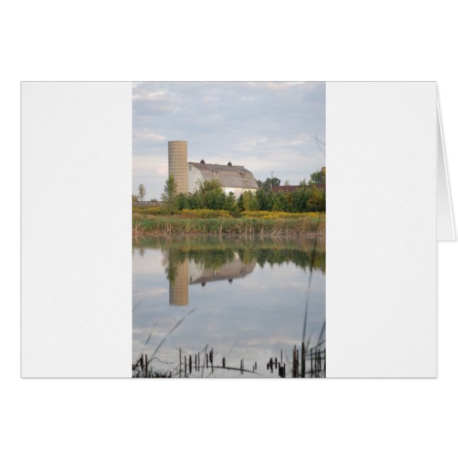 Barn Reeflected in the Water (Front Horizontal)