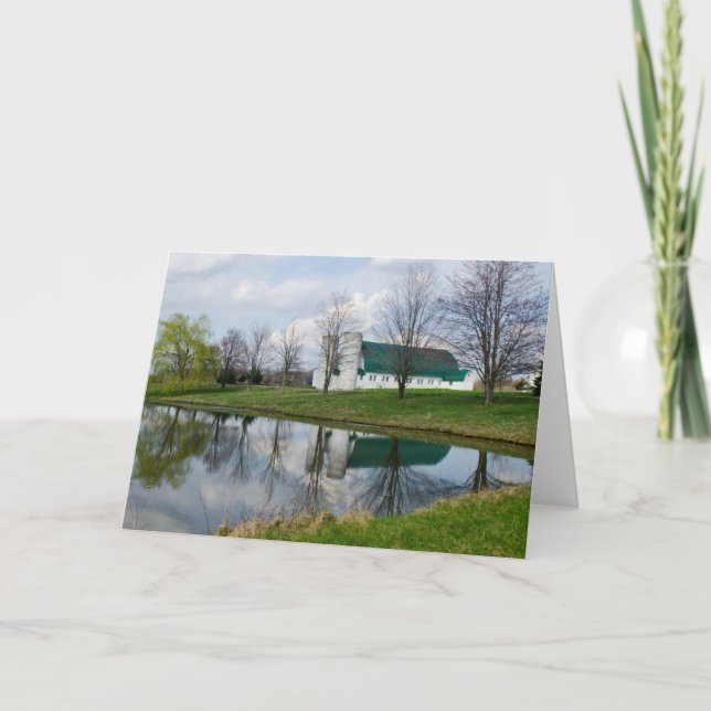 Barn Reflection Card (Front)