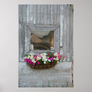 Barn Reflection Poster