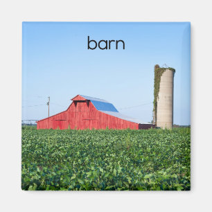 Barn Refrigerator Magnet