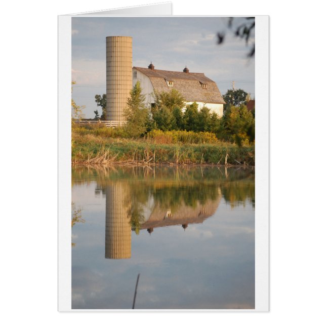 Barn Relected in the Water (Front)