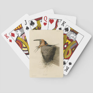 Barn Swallow from Audubon's Birds of America Playing Cards
