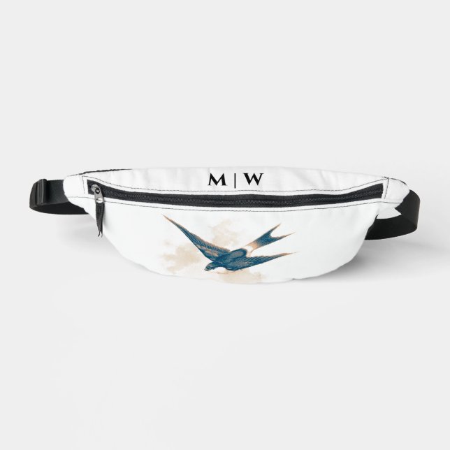 Barn Swallow Print Cut Sew Bag (Front)