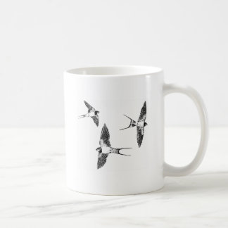 Barn swallows coffee mug