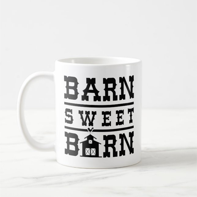 Barn Sweet Barn Coffee Mug (Left)