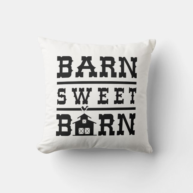 Barn Sweet Barn Cushion (Front)