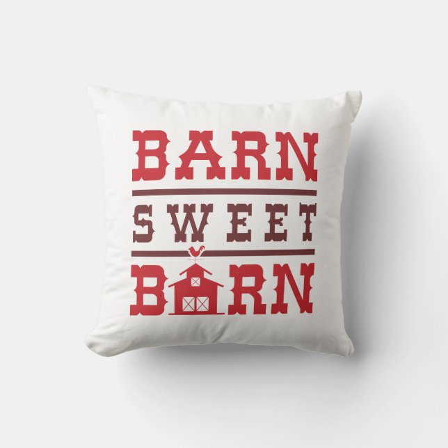 Barn Sweet Barn Cushion (Front)